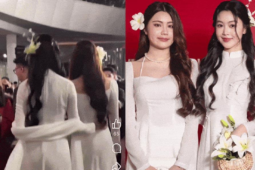 Lọ Lem - Hạt Dẻ xúng xính áo dài lên thảm đỏ, làm 1 điều đặc biệt ai cũng chú ý-4